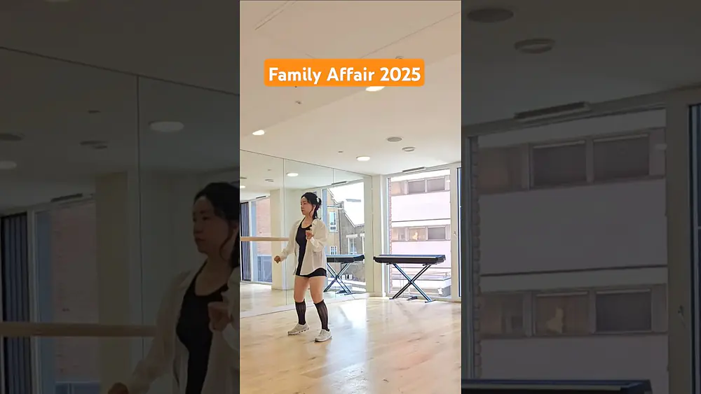Video thumbnail of Family Affair 2025 Line Dance #highbeginner #초급라인댄스 #uklinedance #linedancing
