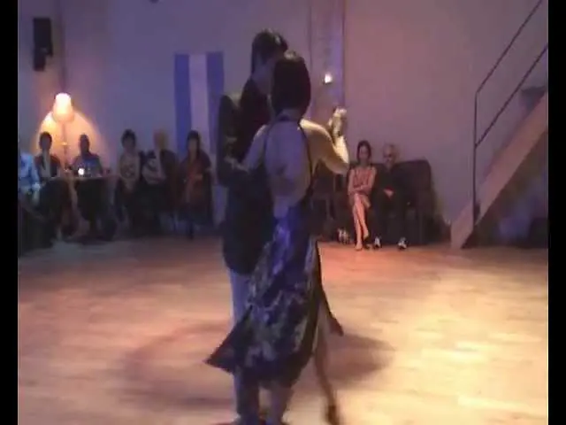 Video thumbnail for demo Celeste Rey y Sebastian Nieva "de milonga van El Centro "13 april 2013 deel1