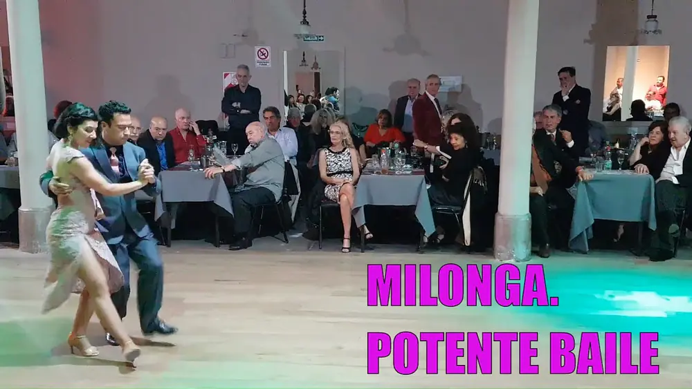 Video thumbnail for Potente, milonga por Pablo Giorgini, Noelia Coletti, Milonga, Yira Yira tango
