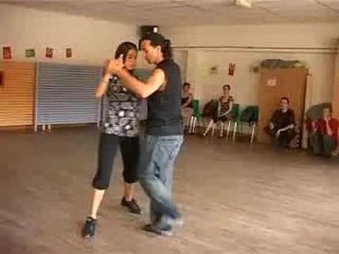 Video thumbnail for Tango Argentino.Gustavo Rosas y Gisela Natoli.Impro.