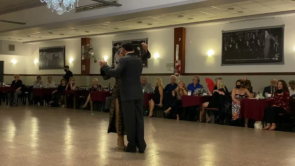 Video thumbnail for Barbara Ferreyra y Agustín Agnez- "Grisel" Orq. Troilo-Fiorentino,  La Baldosa Milonga