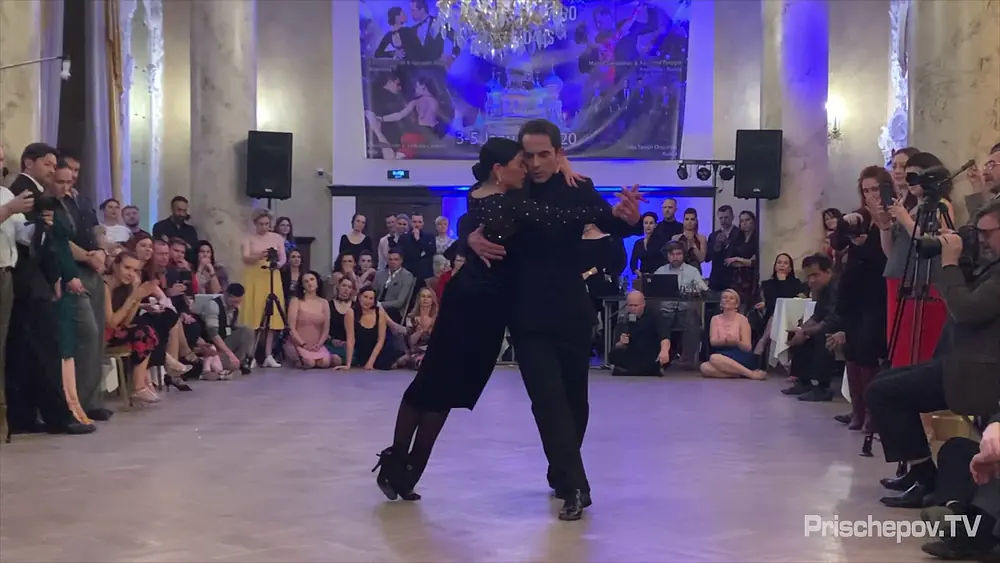 Video thumbnail for Geraldin Rojas & Ezequiel Paludi, 4-4, Moscow Tango Holidays VII / Winter 2020
