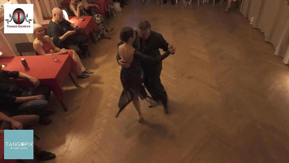 Video thumbnail of MILONGA GENÈVE '25 - Ricardo & Sandra dance Sexteto Cristal & Guillermo Rozenthuler - Mi Vieja Linda