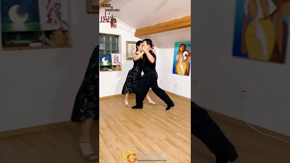 Video thumbnail for Triple GIRO #milonguero #tango Online lesson 6/2/23 #dancers Georgina Vargas Oscar Mandagaran