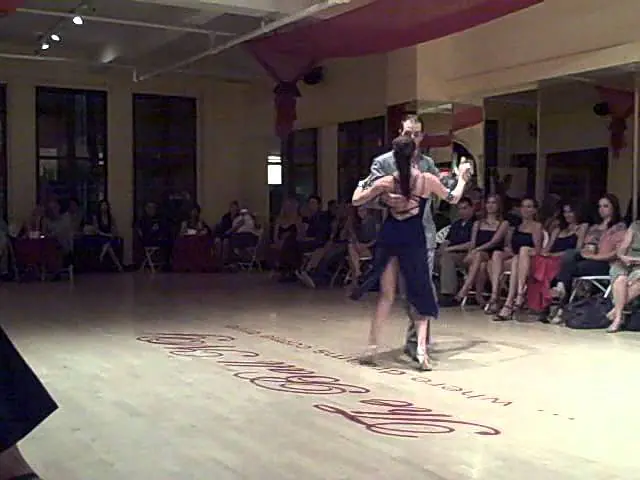 Video thumbnail for Zoya Altmark and Michael Nadtochi at SALON REALE, nyc 2013 - Argentine Tango - choreography