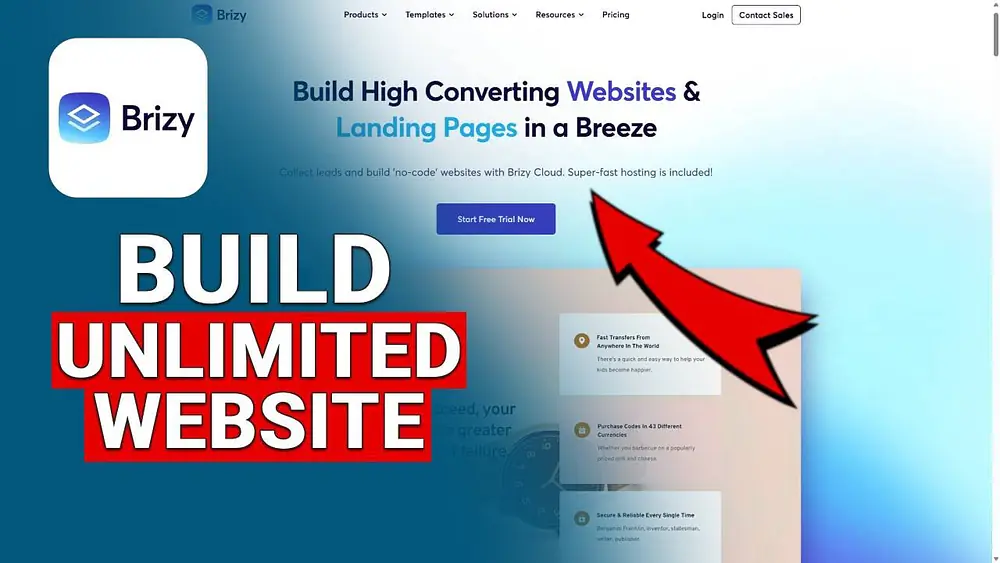Video thumbnail of Brizy Cloud Lifetime Deal – Build Unlimited Websites with One Low Price!