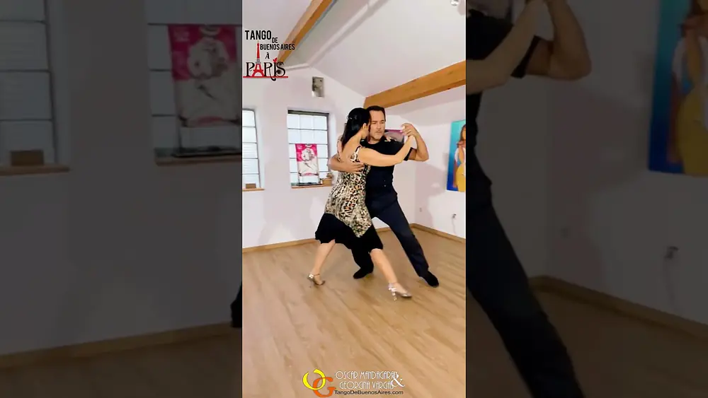 Video thumbnail for #tango Musicality 2 Di Sarli Zoom 19/9/2022 #dancetango #dancers Georgina Vargas Oscar Mandagaran