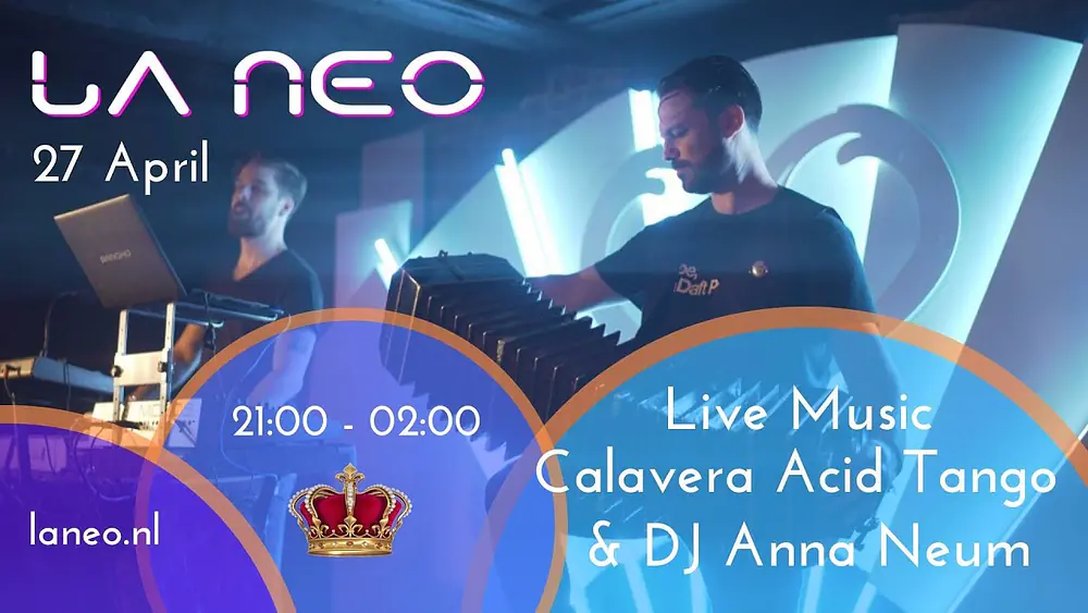 Video thumbnail for La Neo - 100% Neolonga with Calavera Acid Tango - Dj Anna Neum - Ezequiel Sanucci - Vj Edgy