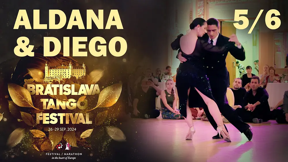 Video thumbnail for Diego Ortega & Aldana Silveyra 5/6 @Bratislava Tango Festival 2024 - Adios Nonino - Troilo