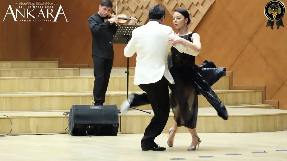 Video thumbnail for Sebastian Arce& Maria Marinova-Ankara Tango Festival Ivan Talanın &Tango En Vivo Concert/Gallo Ciego