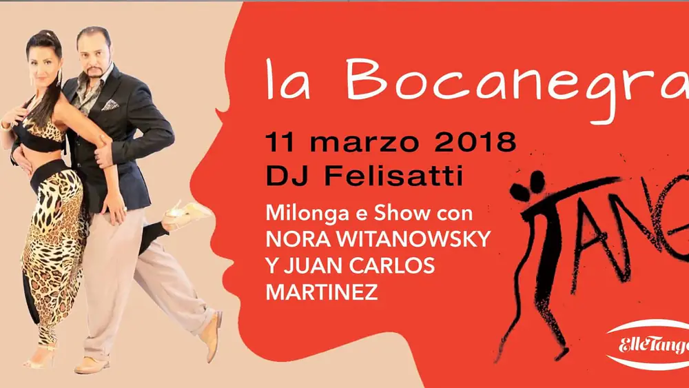 Video thumbnail for Nora Witanowsky y Juan Carlos Martinez  Milonga la Bocanegra - Bologna - 2/4