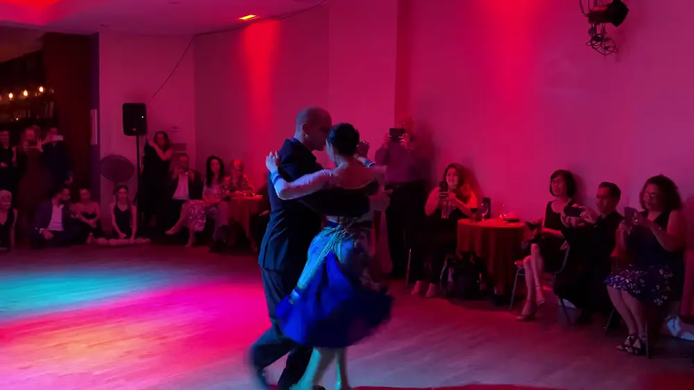 Video thumbnail for Guillermina Quiroga & Mariano Logiudice in Milonga La Nacional - Manhattan NYC. Part. 2
