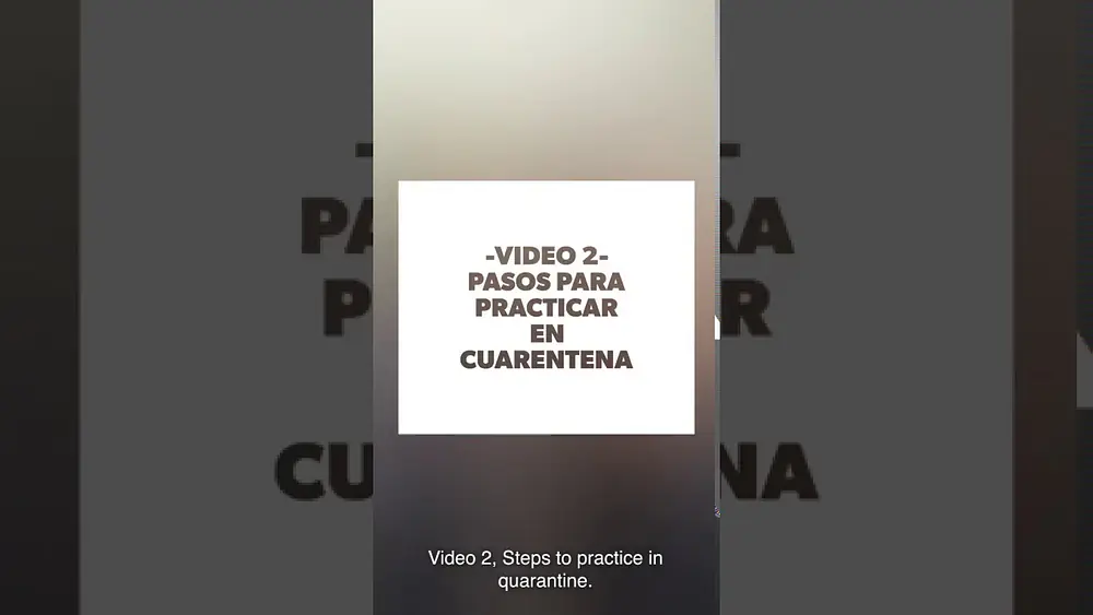 Video thumbnail for 2 Tango steps to play in Quarantine / Fernanda Grosso and Alejandro Ferreyra