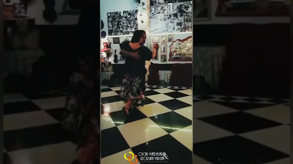 Video thumbnail for #milonga #tango #tangodebuenosaires Georgina Vargas Oscar Mandagaran