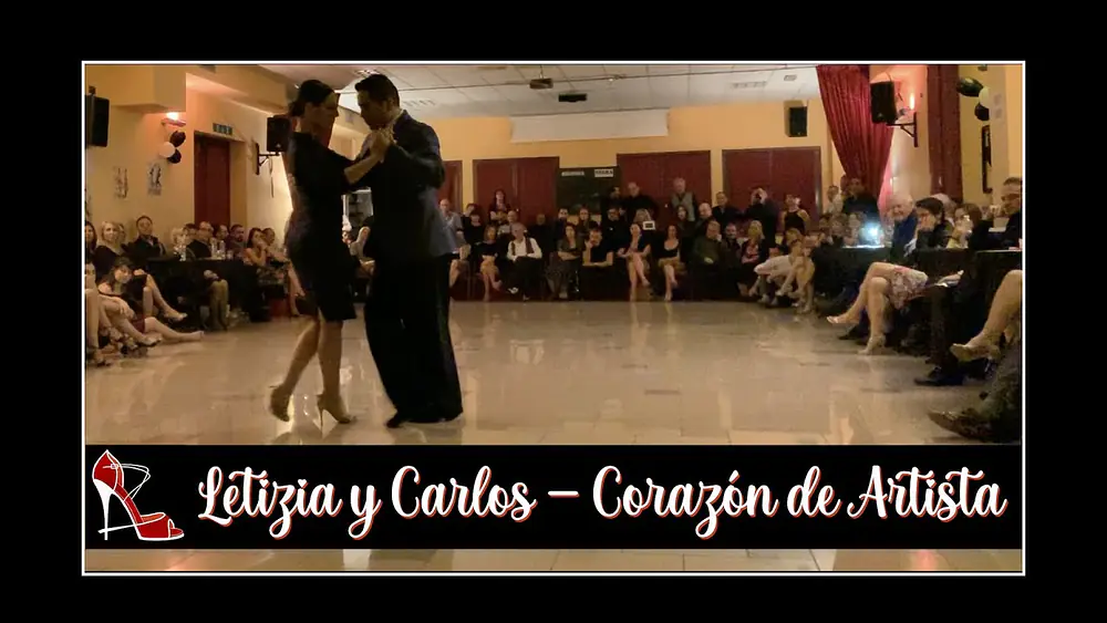 Video thumbnail for Letizia Messina y Carlos Estigarribia 1/4 - Corazón de Artista (Vals) @ Milonga Negra
