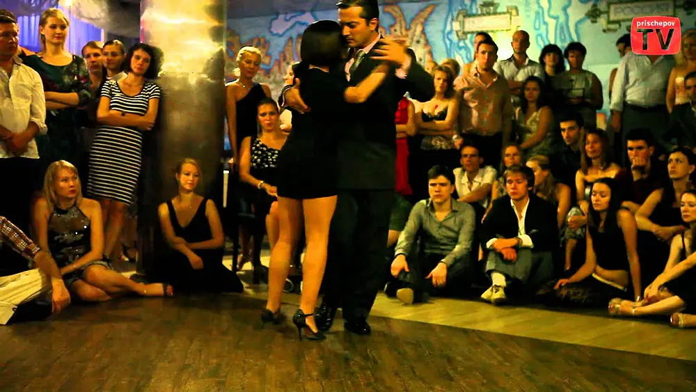 Video thumbnail for Sebastian Ripoll & Mariana Bojanich, 4,  Festival of Argentine Tango «MILONGUERO NIGHTS 2012»