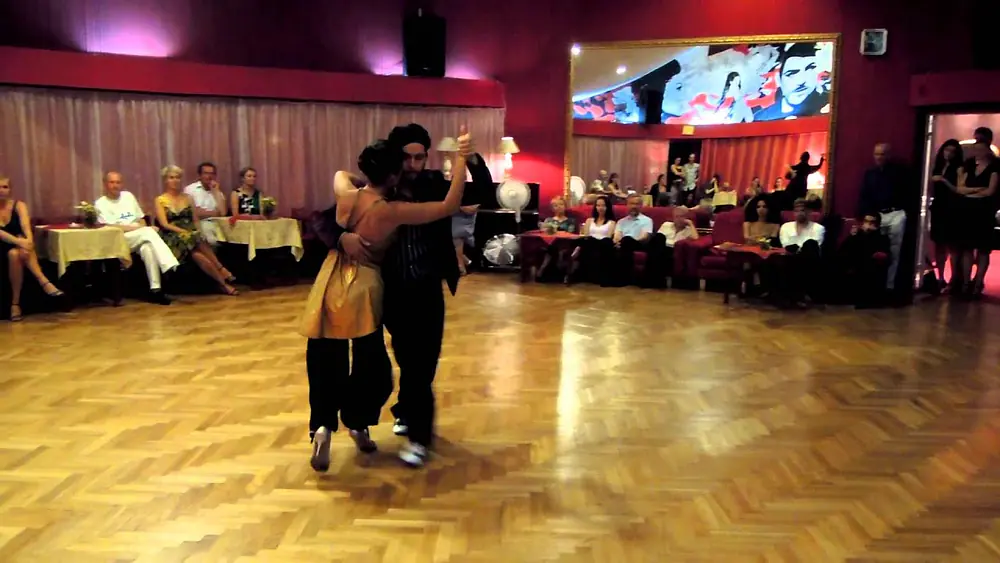 Video thumbnail for Facundo Penalva i Josefina Stellato, tango show (2/3), Zlota Milonga, 14/15.07.2012