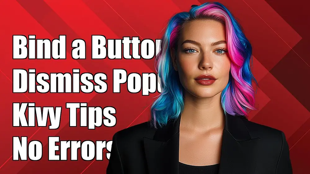 Video thumbnail of How to Bind a Button to Dismiss a Kivy Popup Without Errors