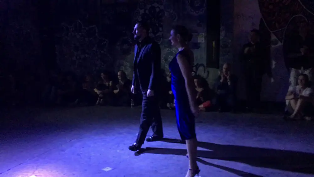 Video thumbnail for Rino Fraina e Graziella Pulvirenti - Masters of Tango - Poema- “Bunker" Torino 2017