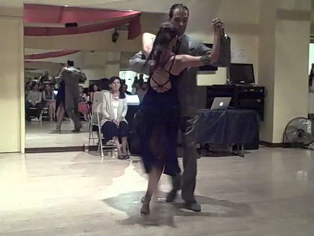 Video thumbnail for Zoya Altmark and Michael Nadtochi at SALON REALE, nyc 2013 - Argentine Tango - Milonga