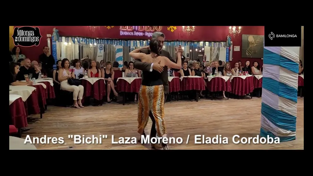 Video thumbnail for Andrés "Bichi" Laza Moreno y Eladia Cordoba / 11 de FEBRERO 2024 / Milonga de los Domingos 2/3