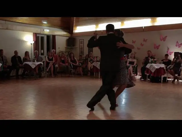 Video thumbnail for Graciela Gamba and Diego Converti at 'The Tango Room', 14.05.2016.#01
