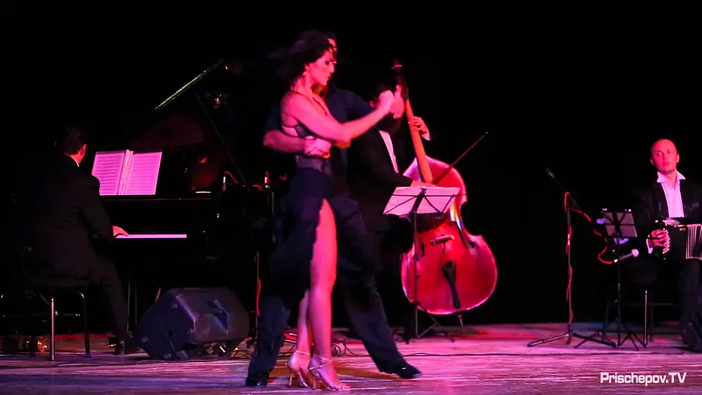 Video thumbnail for Pelin and Miguel Calvo & Solo Tango Orquesta, 3-3, Adana tango festival oct. 2014