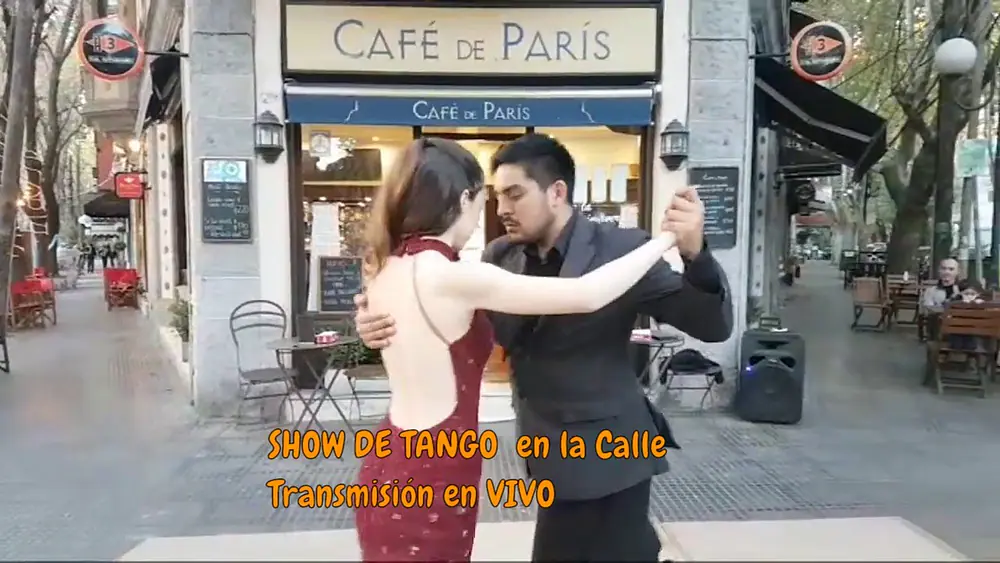 Video thumbnail for Show De Tango En La Calle, Matias y Lucia. Transmisión en vivo