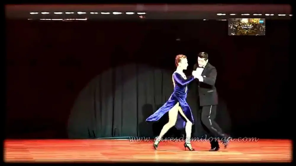 Video thumbnail for Final Escenario, Cristian Correa, Leah Barsky, Mundial de tango 2014