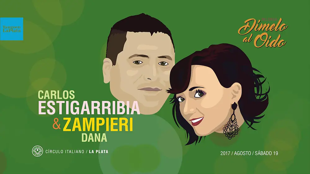 Video thumbnail for Dana Zampieri y Carlos Estigarribia 1/4 En Dímelo al Oído