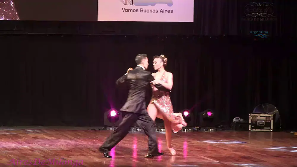 Video thumbnail for Julian Sanchez, Bruna Estellita, Final escenario, mundial de tango 2018