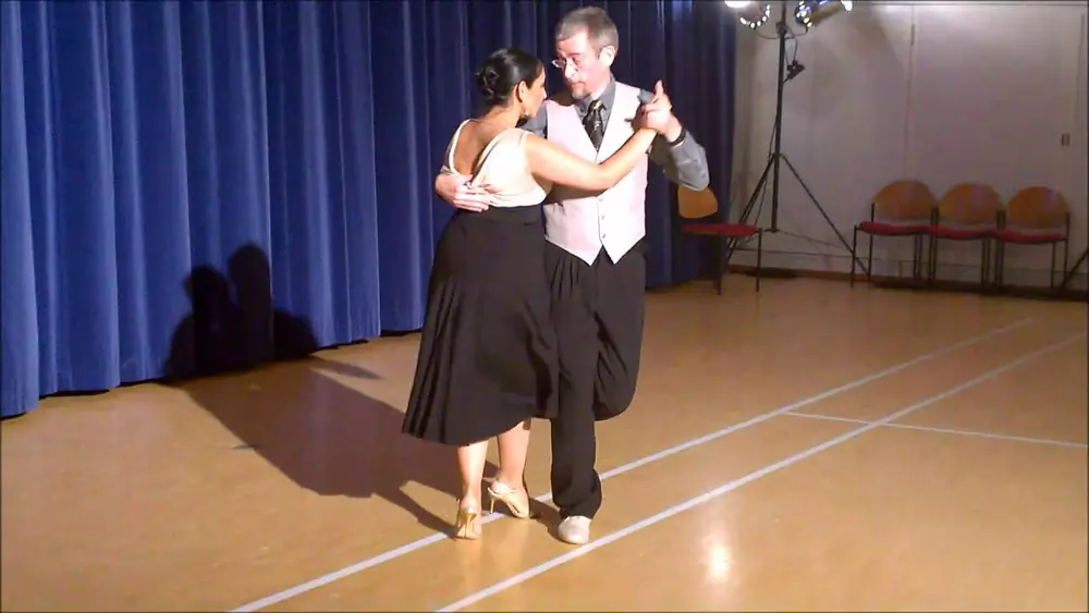 Video thumbnail for Carina Quiroga & Arttu Artkoski dancing Milonga que faltaba at Helatango 2016