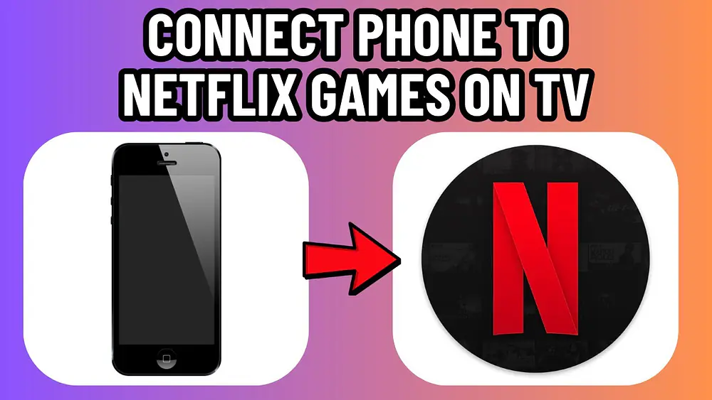 Video thumbnail of HOW TO CONNECT YOUR PHONE TO NETFLIX GAMES ON TV 2025! (FULL GUIDE)