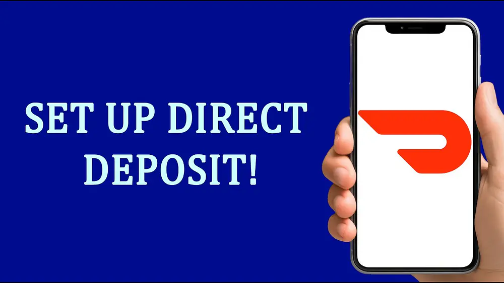 Video thumbnail of NEW! SET UP DIRECT DEPOSIT DOORDASH (FULL GUIDE) 2025!