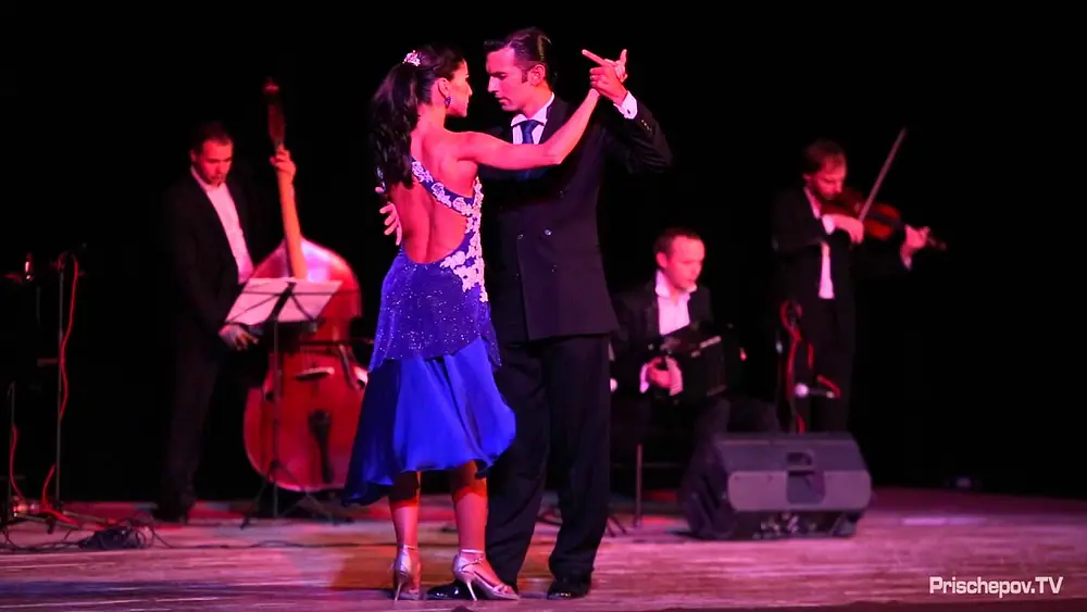 Video thumbnail for Pelin and Miguel Calvo & Solo Tango Orquesta, 2-3, Adana tango festival oct. 2014