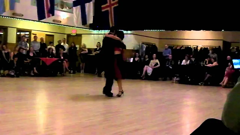 Video thumbnail for Gustavo Benzecry Saba and Maria Olivera Dance Milonga at Norse Hall 4/7/11