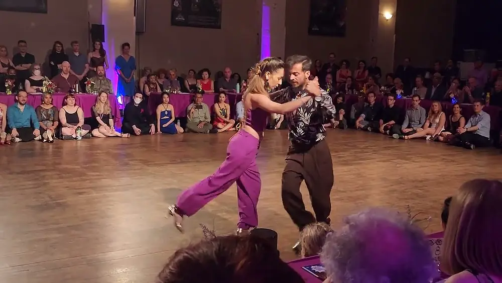 Video thumbnail for Argentine tango: Cecilia Garcia & Serkan Gokcesu - Viento Norte