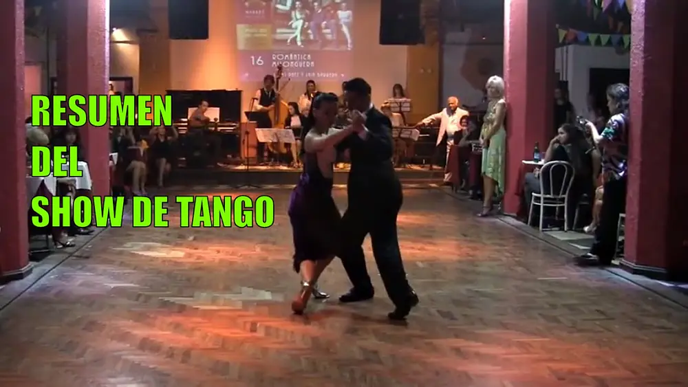 Video thumbnail for Lucas Paez Laia Barrera, Marabú milonga, Tango en Buenos Aires. Orquesta Romántica Milonguera