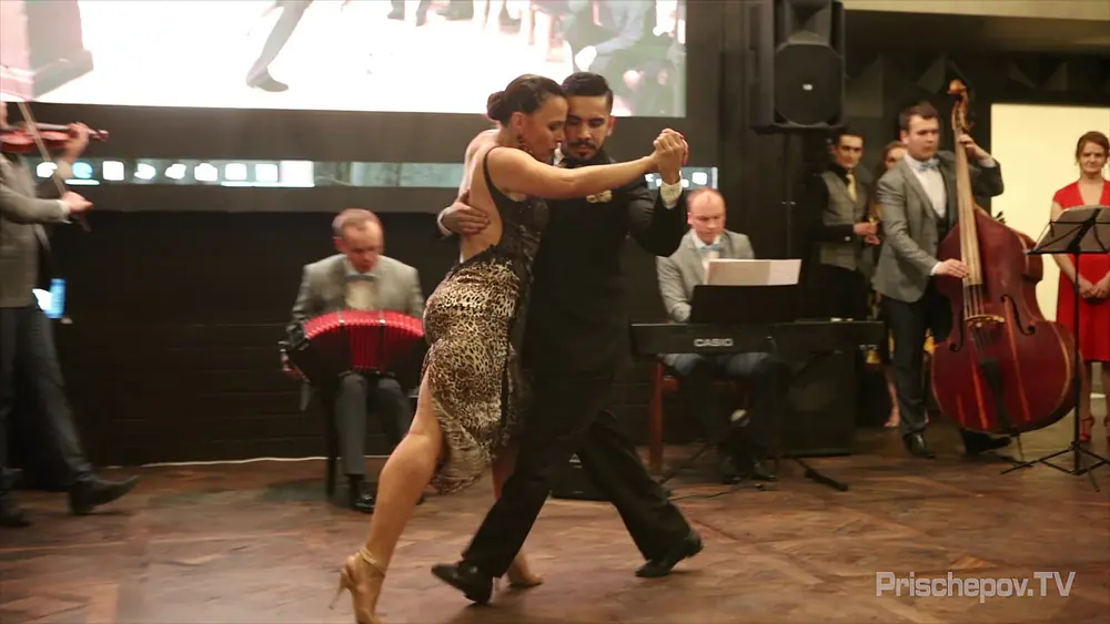 Video thumbnail for Virginia Pandolfi & Jonatan Aguёro, 2, Moscow, TANGO EVENT & MILONGA “BLUE MAGIC ROSE”  ADORNOS