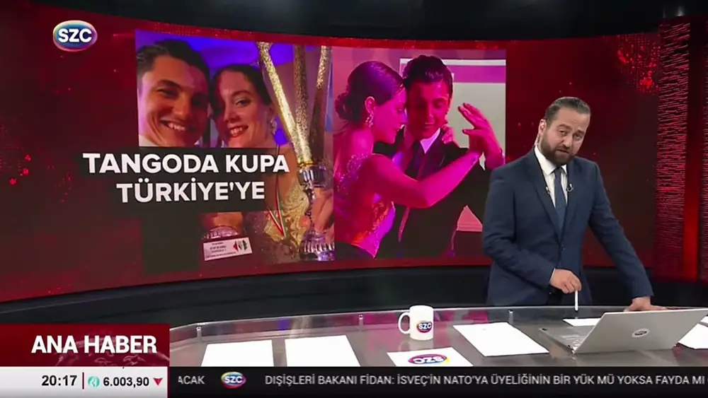 Video thumbnail for 2023 Avrupa Tango Şampiyonları Batuhan Boy & Nida İnceoğlu - Sözcü TV Haberi
