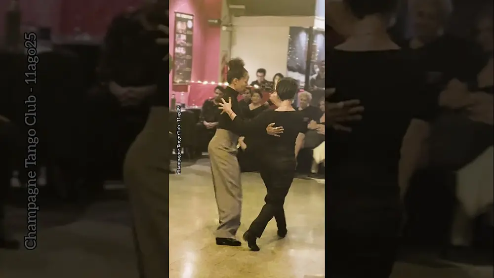 Video thumbnail for Ezgi Turmus y Diana Cortéz. Mandria (D'Arienzo) Champagne Tango club 11ago25