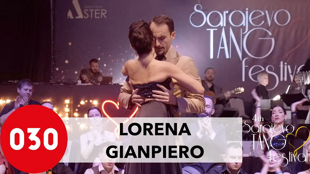 Video thumbnail for Lorena Tarantino and Gianpiero Galdi – Dúo de amor at Sarajevo Tango Festival 2024