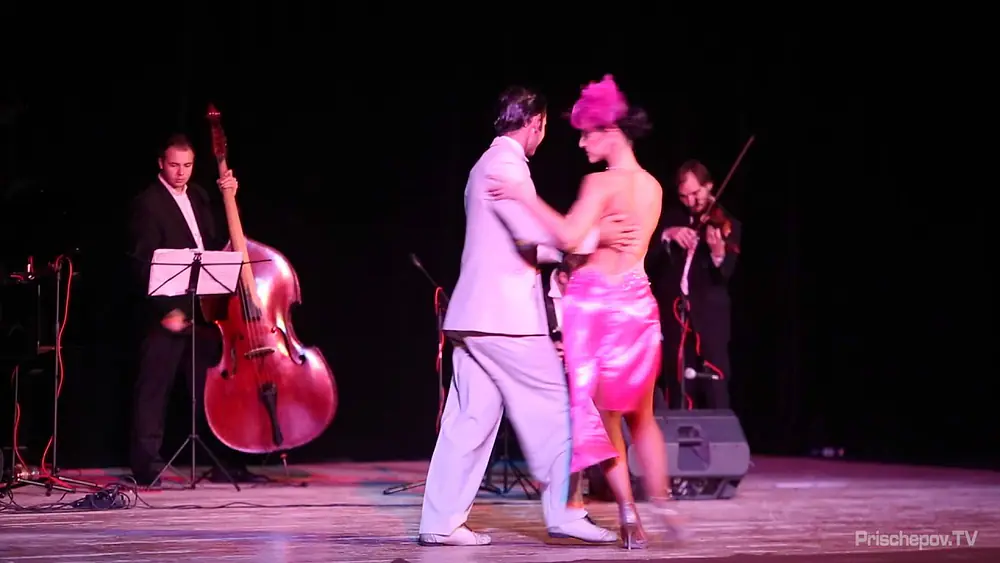 Video thumbnail for Pelin and Miguel Calvo & Solo Tango Orquesta, 1-3, Adana tango festival oct. 2014