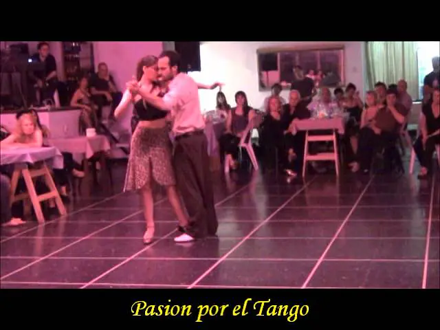 Video thumbnail for NATASHA LEWINGER  Y PABLO RODRIGUEZ bailando el tango ADIOS  ARRABAL en FLOREAL MILONGA