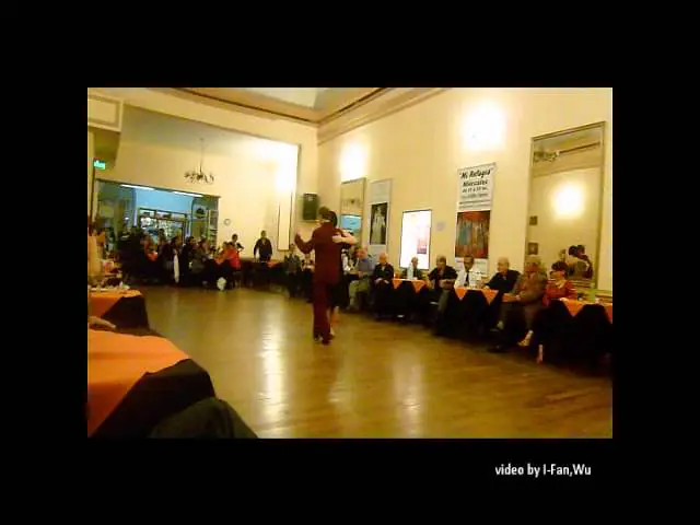 Video thumbnail for Walter Champin & Catherine Theochari " Indio manso " Di Sarli 07 / Oct. / 2011