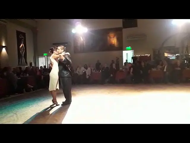 Video thumbnail for Carlos Estigarribia y Dana Zampieri.El último café, milonga parakultural, 15/06/18