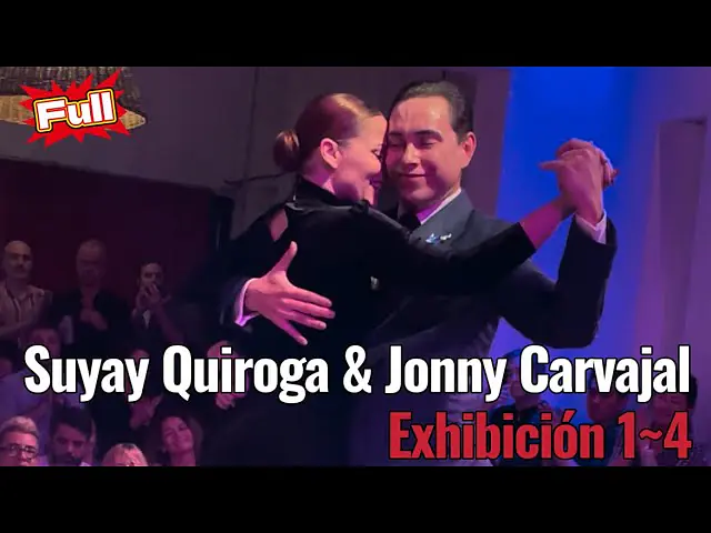 Video thumbnail for Suyay Quiroga & Jonny Carvajal 👸🤴Exhibición en @elzorzalcultural Buenos Aires 1~4 阿根廷探戈表演合集