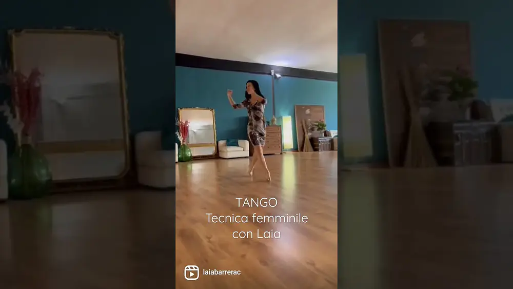 Video thumbnail for Tango tecnica femminile Laia Barrera