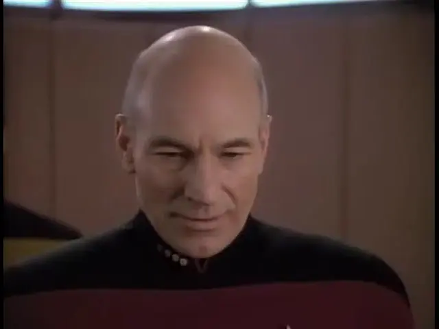 Video thumbnail of Star Trek: The Next Generation | S4E22 | 'Half a Life' #trailers #entertainment #startrektng #shorts