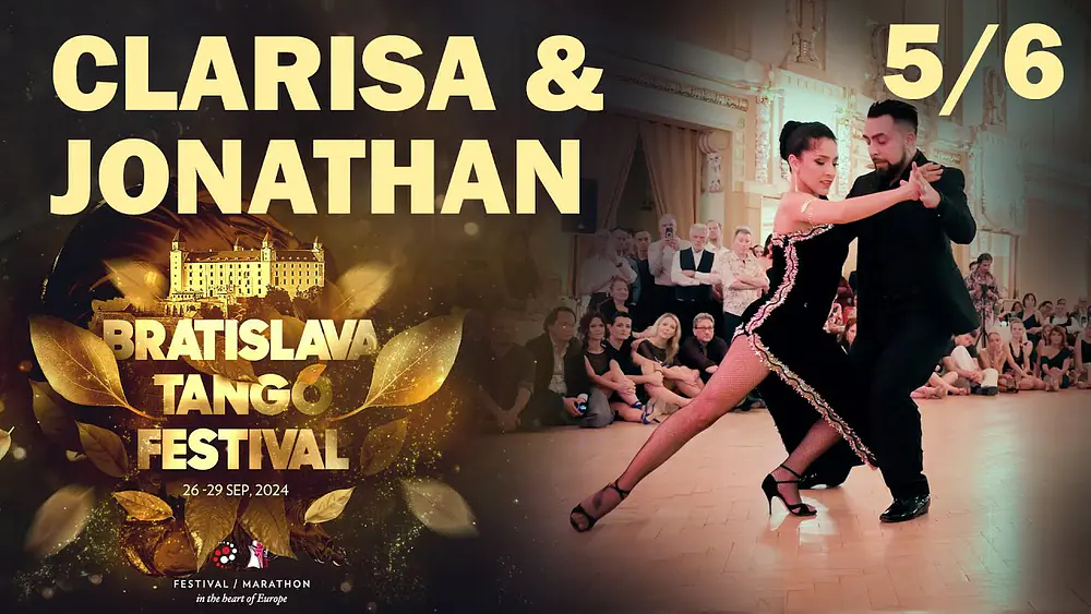 Video thumbnail for Jonathan Saavedra & Clarisa Aragon 5/6 @Bratislava Tango Festival 2024 - Imaginacion, De Angelis